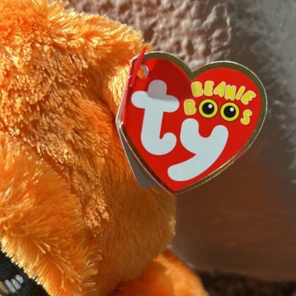 Ty Beanie Boo's Collection Grinner the Halloween Ghoul 7 inch NWT Stuffed Animal - Picture 4 of 7